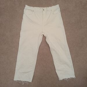 Madewell Women's 90 Straight Cropped Jeans